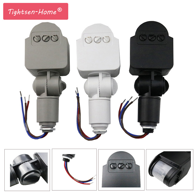 Outdoor Lighting Timer Switch - Détecteur de mouvement infrarouge intelligent, détecteur