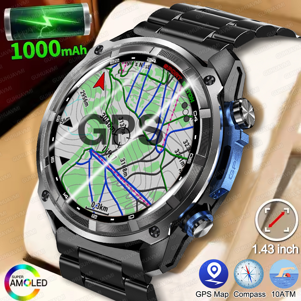 Outdoor Lighting Japanese - Montre connectée T-Rex3 Pro GPS avec