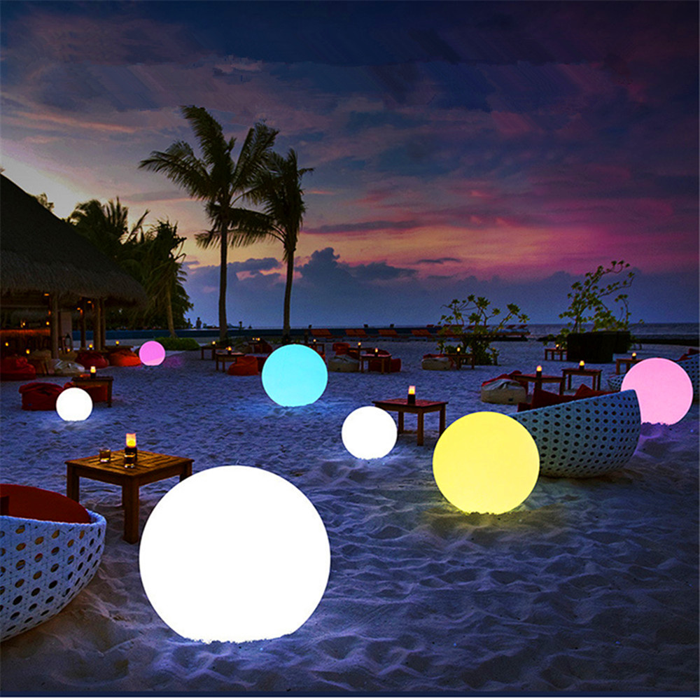Outdoor Lighting In Ground - Boule lumineuse LED Rechargeable pour enfants