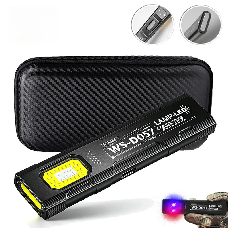 Outdoor Lighting Guide - Lampe torche LED porte-clés rechargeable USB-C,