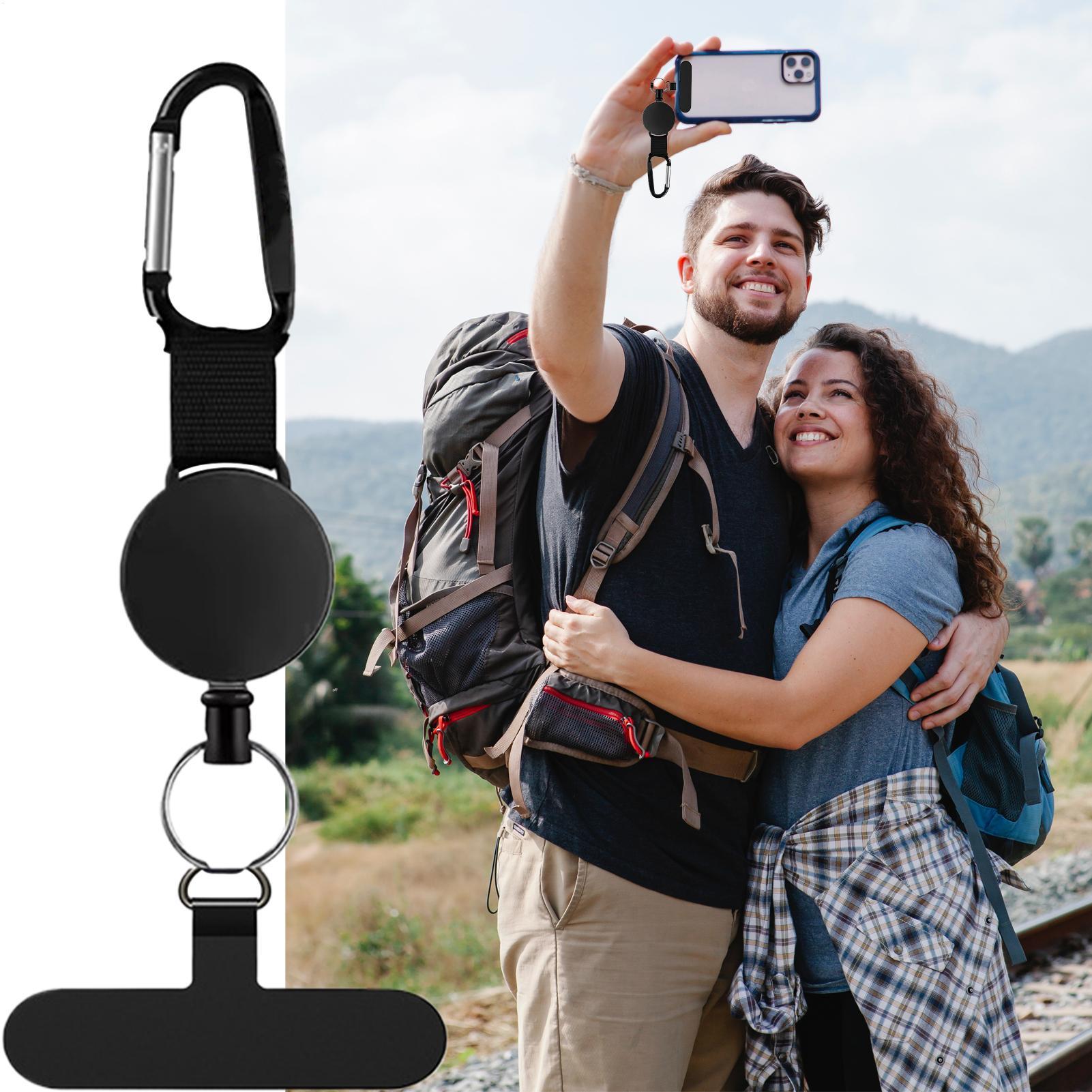 Outdoor Lighting Electric - Clip de téléphone antivol rétractable, cordon