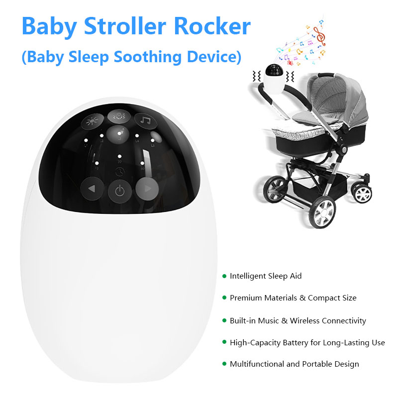 Outdoor Lighting Electric - Poussette-balançoire portable pour bébé avec lumière