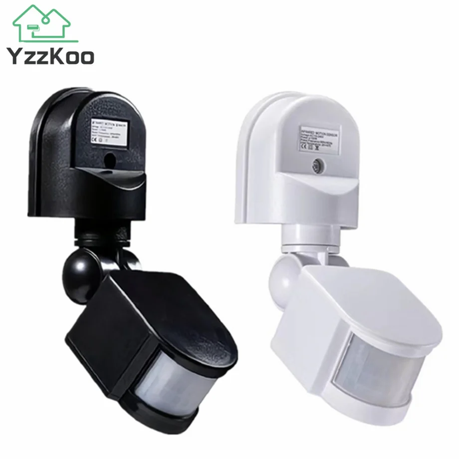 Outdoor Lighting Timer Switch - Capteur de mouvement à lumière LED