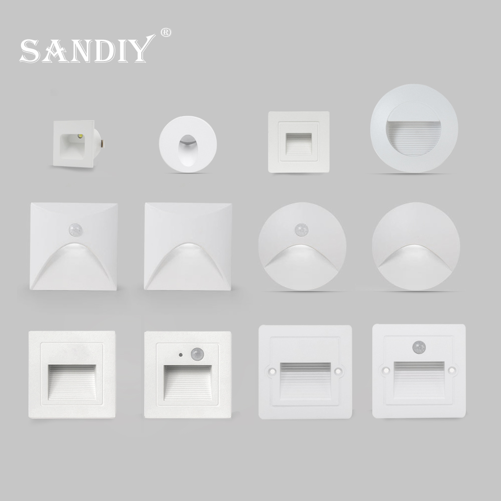 Outdoor Lighting Timer Switch - SANDIY Lampe d'escalier encastrée Lampe d'applique
