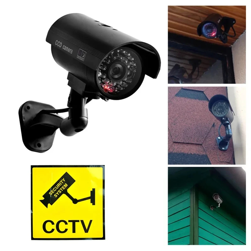 Outdoor Lighting On House - Caméra factice de simulation de balle,