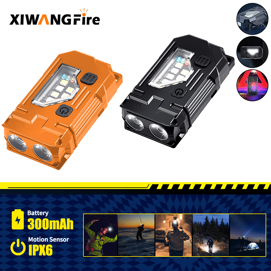 Outdoor Lighting Guide - Mini lampe torche EDC porte-clés -