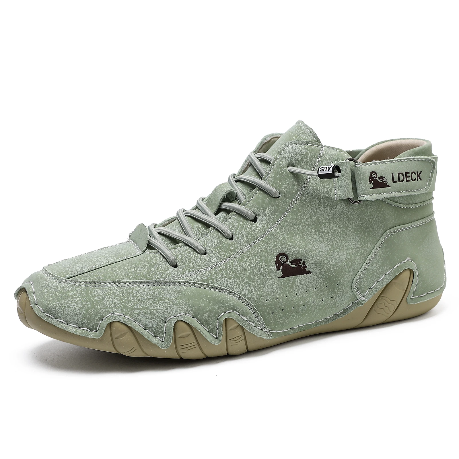 Outdoor Lighting Globes - Chaussures en cuir véritable pour hommes,