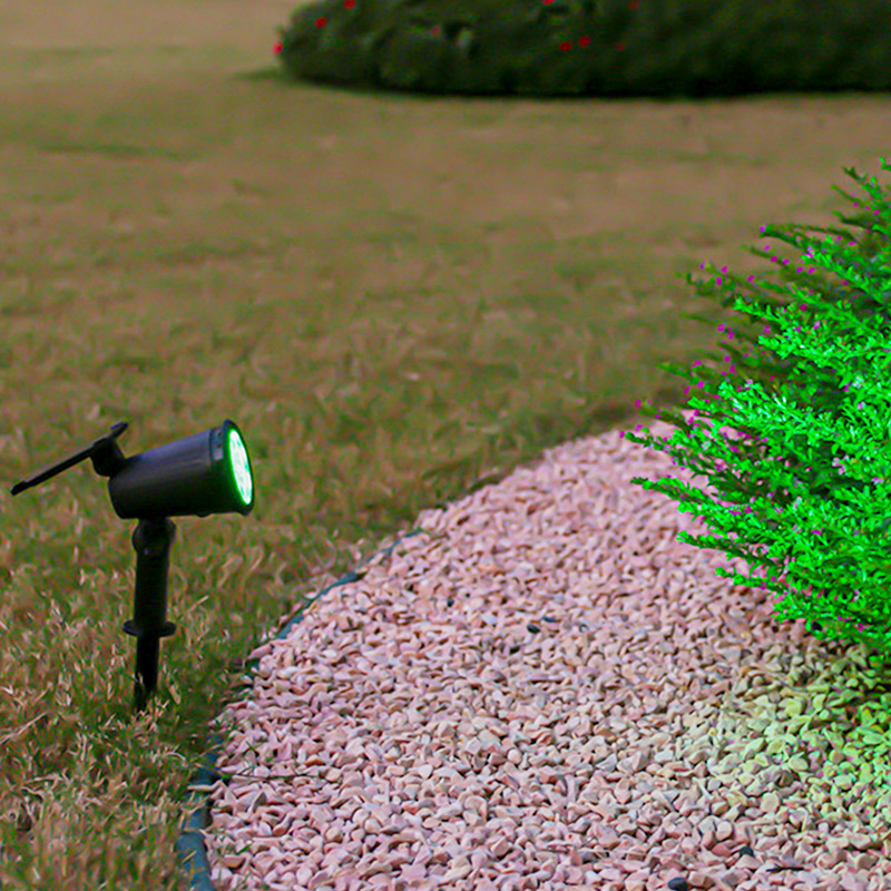Outdoor Lighting Options - 9 projecteurs solaires LED d'extérieur, 3