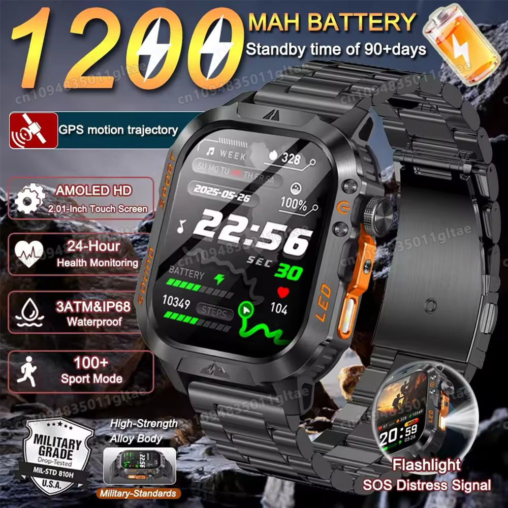Outdoor Lighting Smart Controller - Nouvelle Montre Connectée Militaire 2026 pour