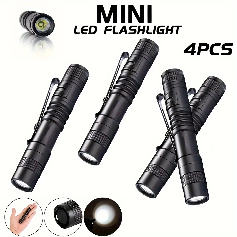 Outdoor Lighting Guide - 1-4 pièces Mini stylo LED Portable