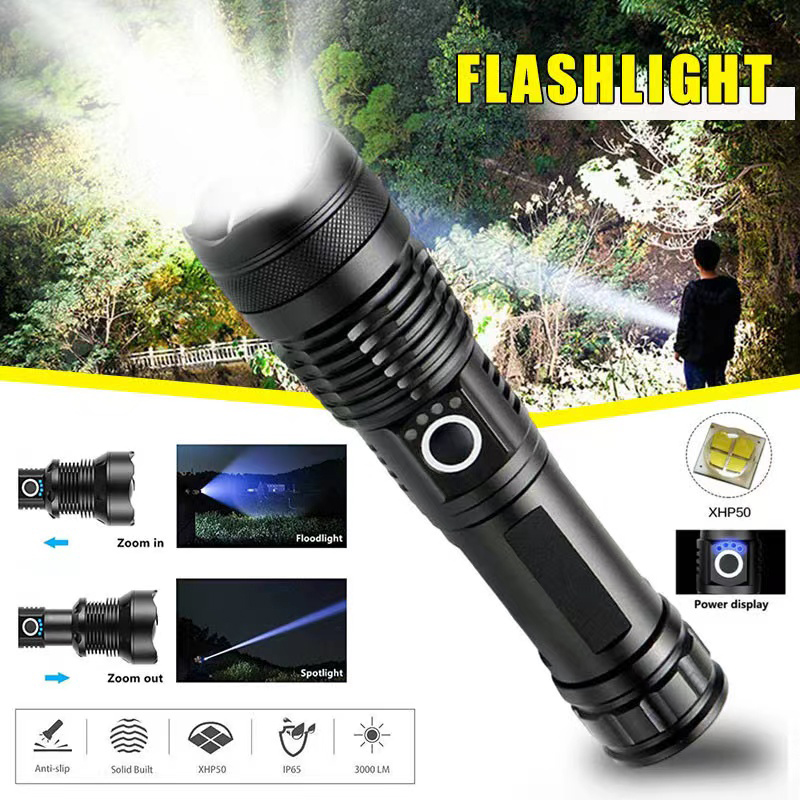 Outdoor Lighting Guide - Lampe de poche LED haute puissance
