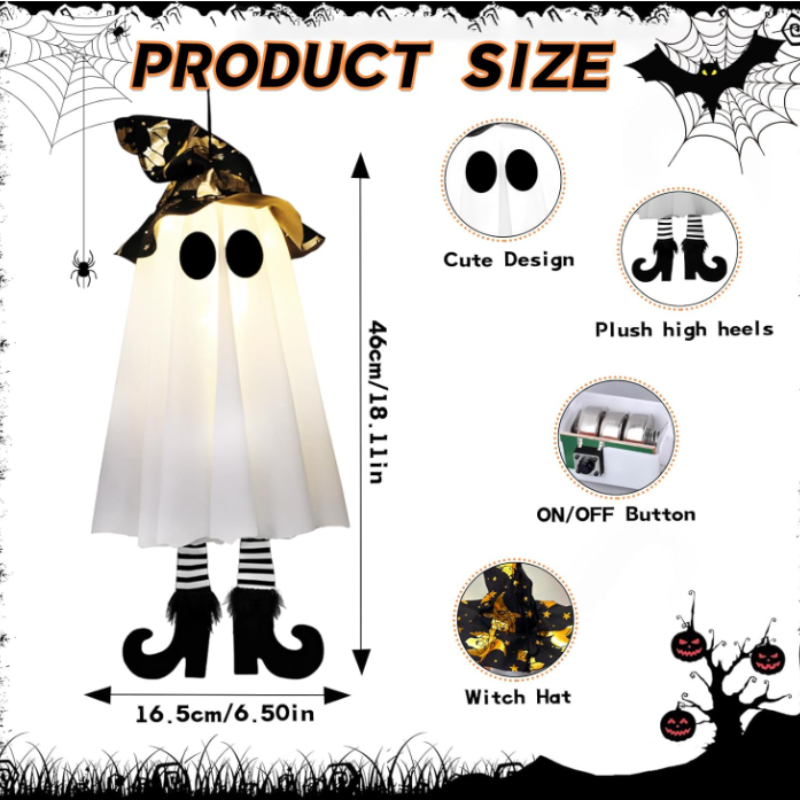 1/3 pièces Halloween LED éclai - Outdoor Lighting On House avis et prix
