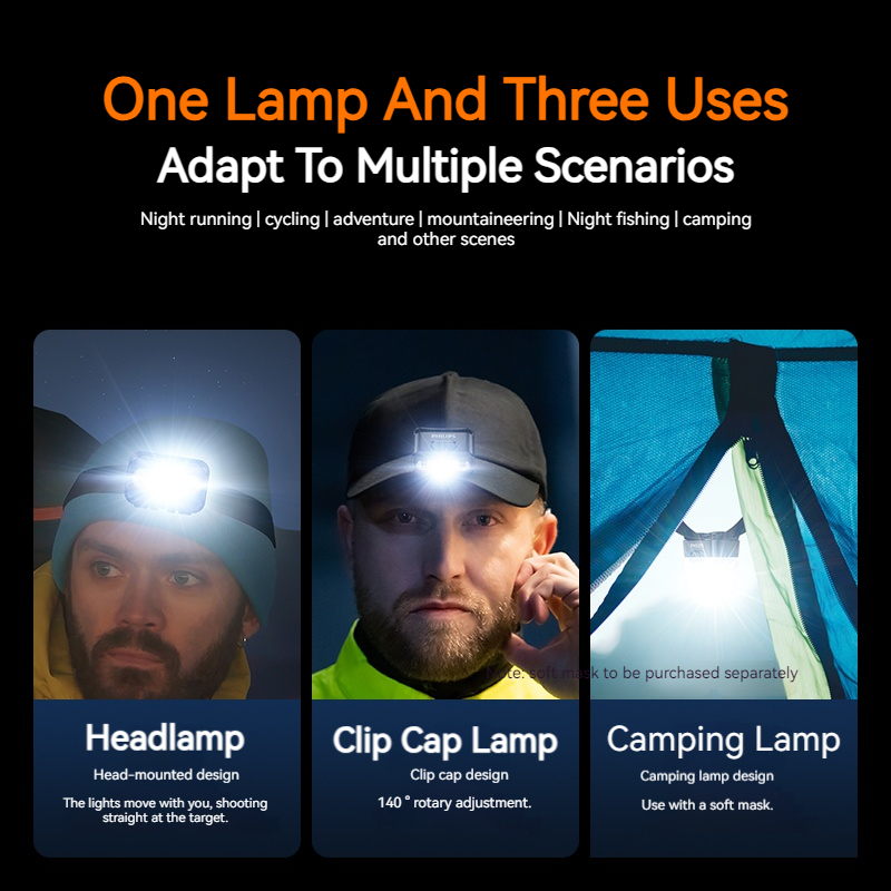 Philips LED lampe frontale cap - Outdoor Lighting Globes avis et prix