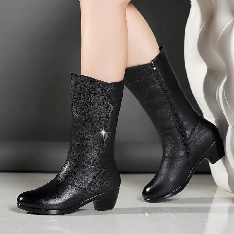 Bottes mi-hautes d'hiver 2024  - Outdoor Lighting Globes avis et prix