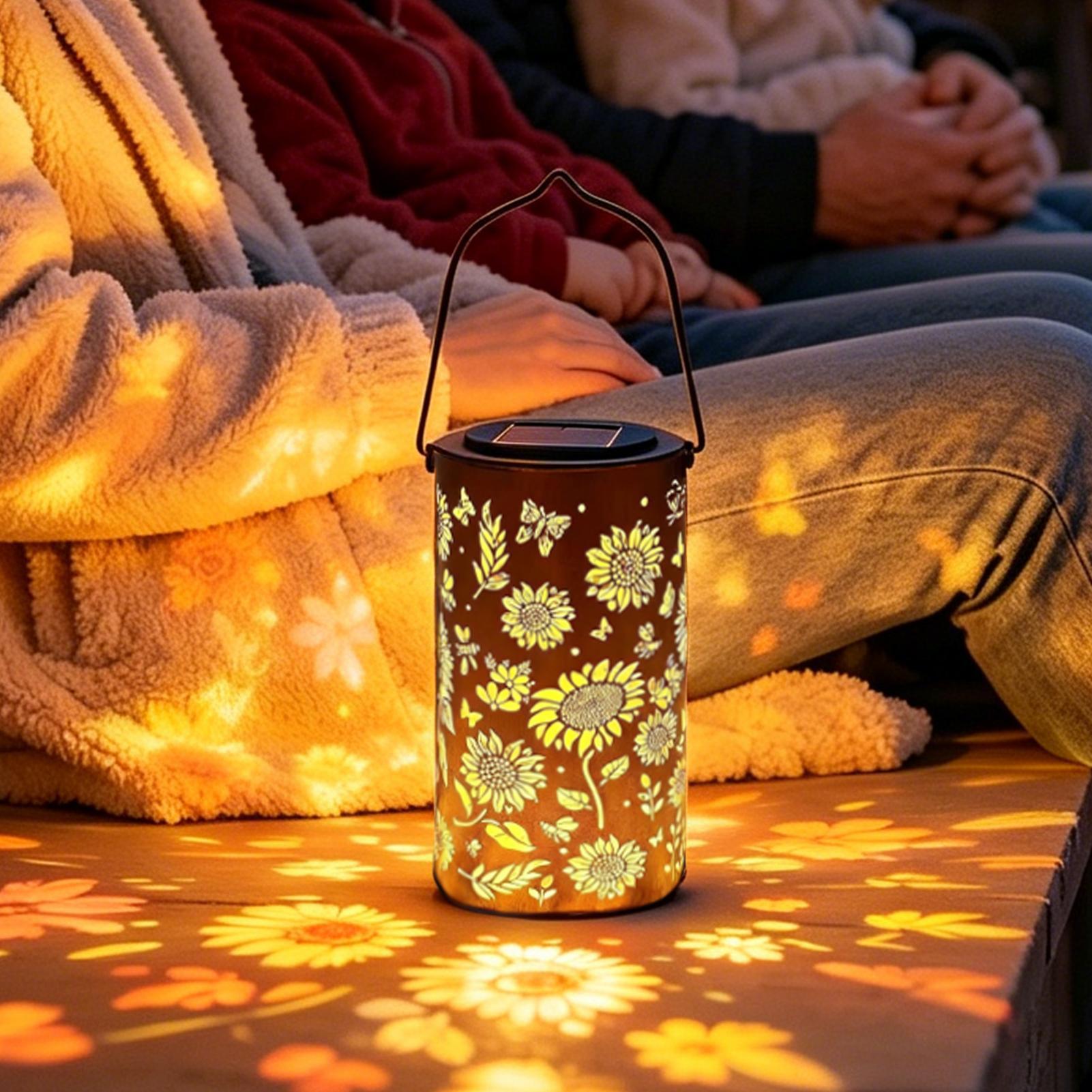 Lanterne solaire en forme de t - Outdoor Lighting Patio avis et prix