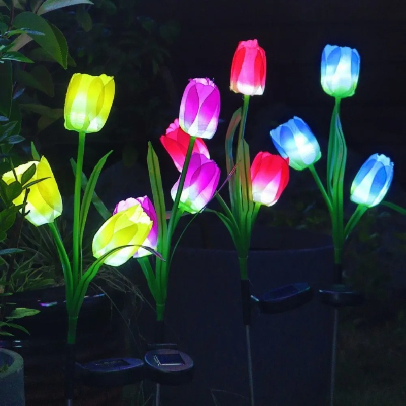 Lampes solaires à 3 têtes en f - Outdoor Lighting Options avis et prix