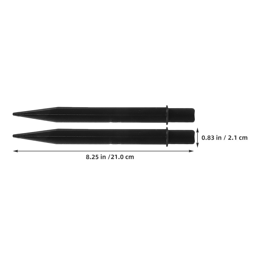 15 Piquets de Fixation Noirs p - Outdoor Lighting In Ground avis et prix
