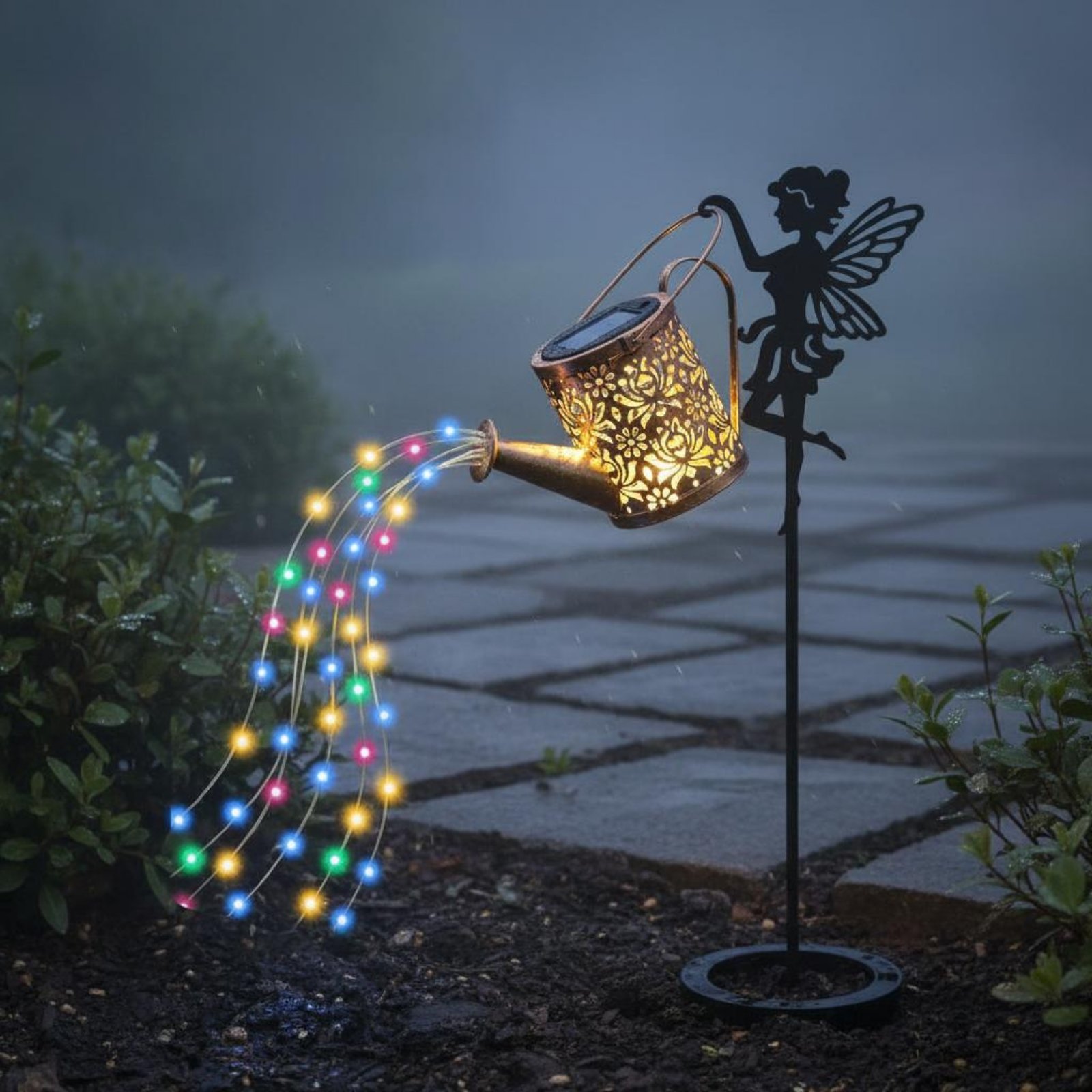 Arrosoir solaire lumineux déco - Outdoor Lighting Patio avis et prix