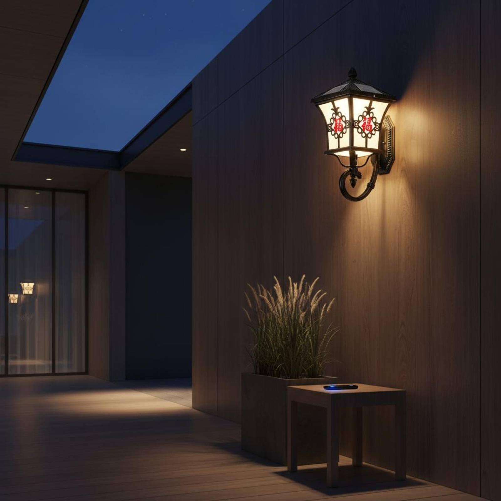 Lampe murale solaire LED d'ext - Outdoor Lighting Patio avis et prix