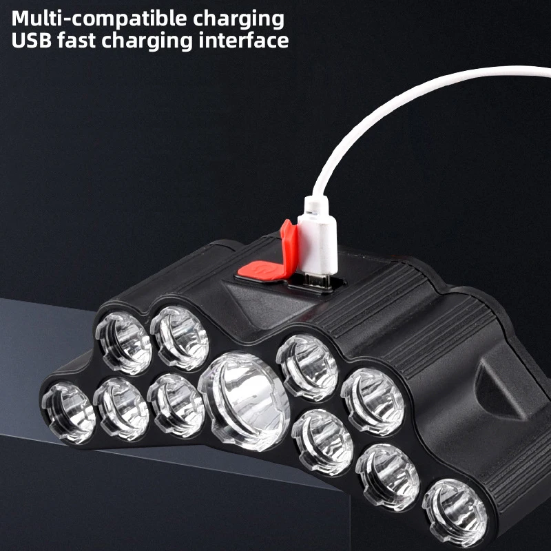 Lampe frontale à 11 LED, lumiè - Outdoor Lighting Globes avis et prix
