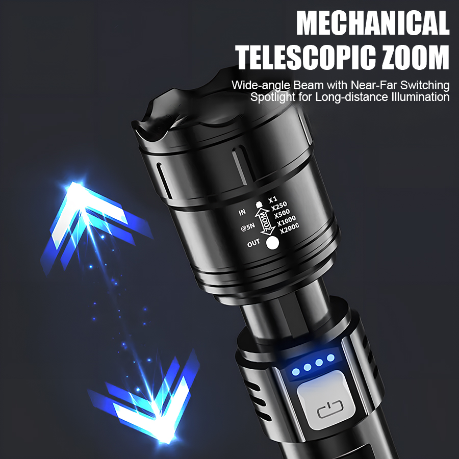 Lampe torche LED P50 haute pui - Outdoor Lighting Guide avis et prix