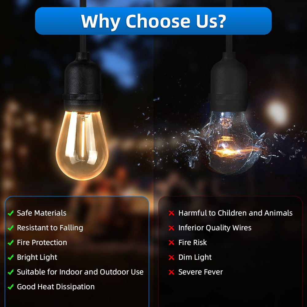 Guirlande lumineuse d'extérieu - Outdoor Lighting Options avis et prix