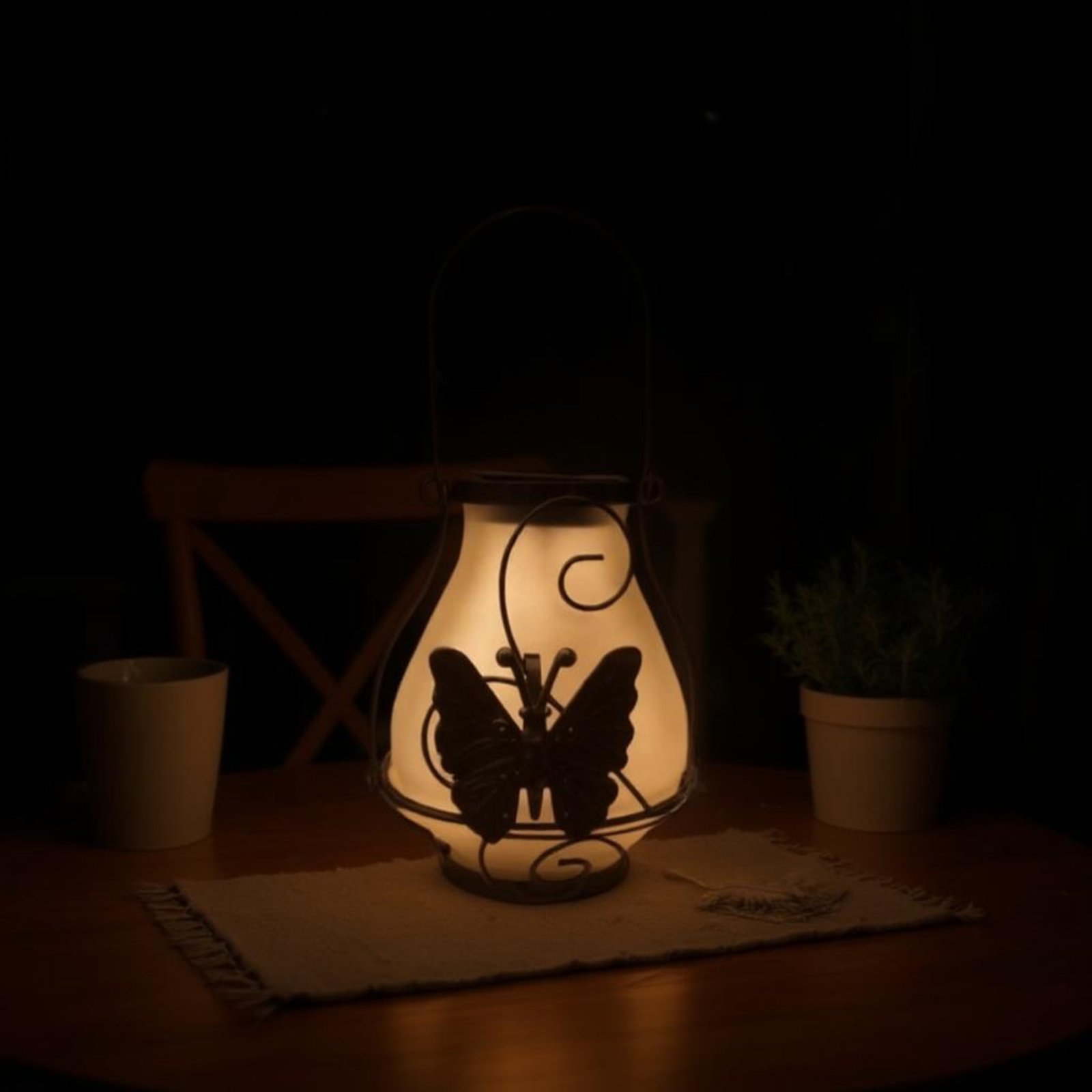 Lanterne solaire en forme de p - Outdoor Lighting Patio avis et prix