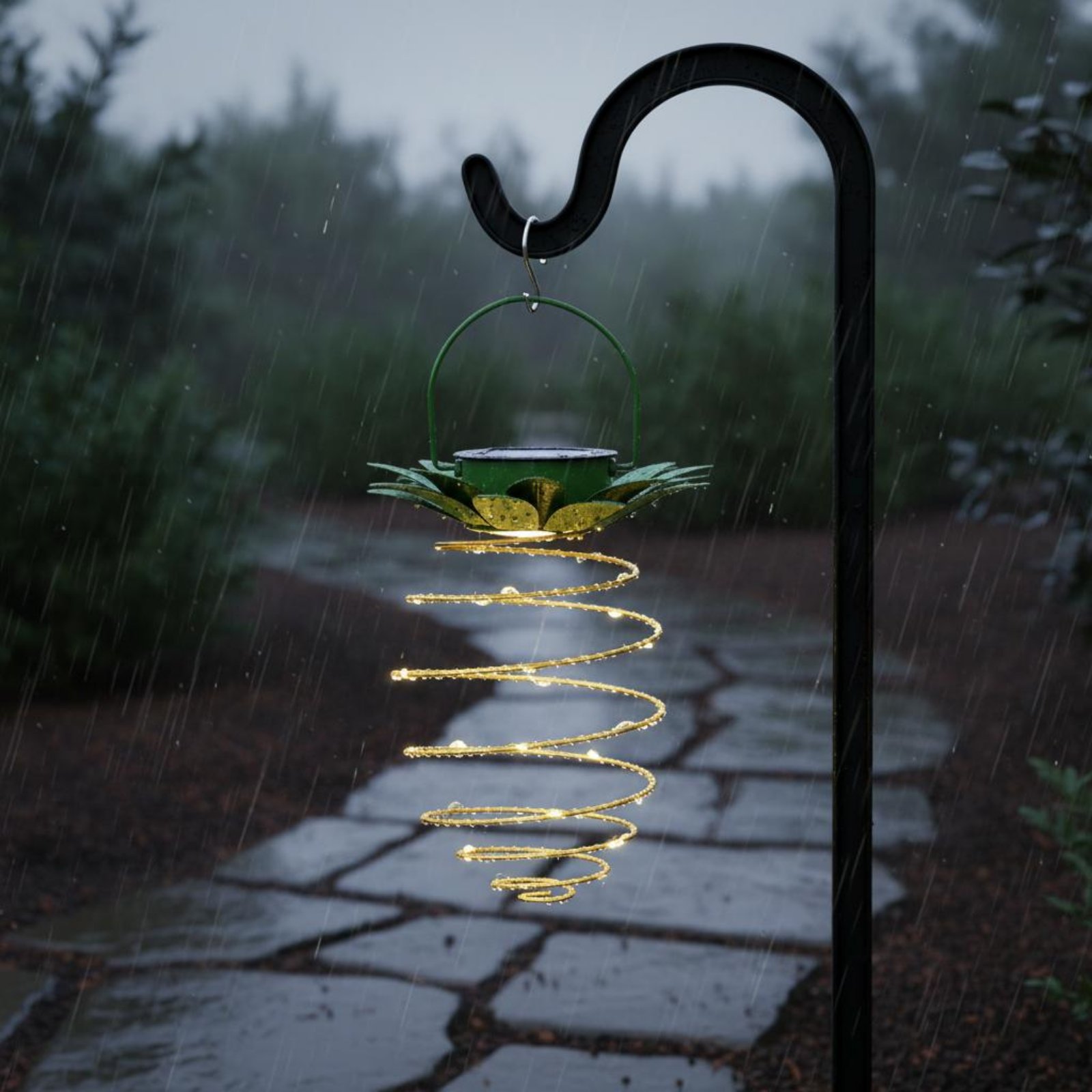 Lampe solaire en forme d'anana - Outdoor Lighting Patio avis et prix