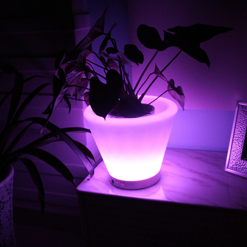 Pots de fleurs lumineux D28 *  - Outdoor Lighting Options avis et prix