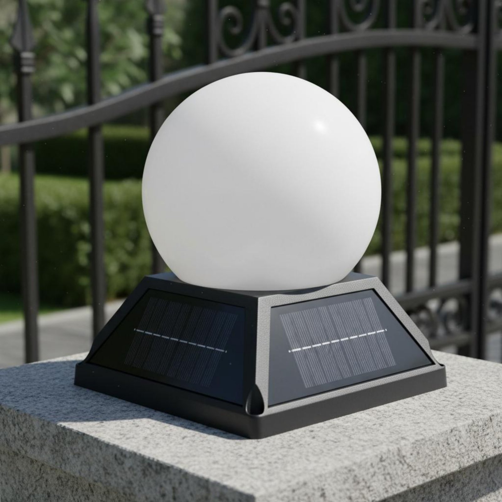 Lampe solaire sans fil pour po - Outdoor Lighting Globes avis et prix