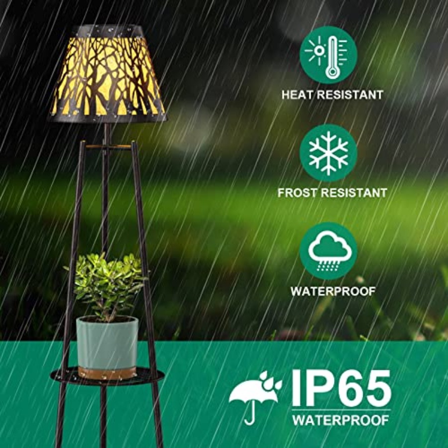 Lot de 2 lampes solaires d'ext - Outdoor Lighting Decoration avis et prix
