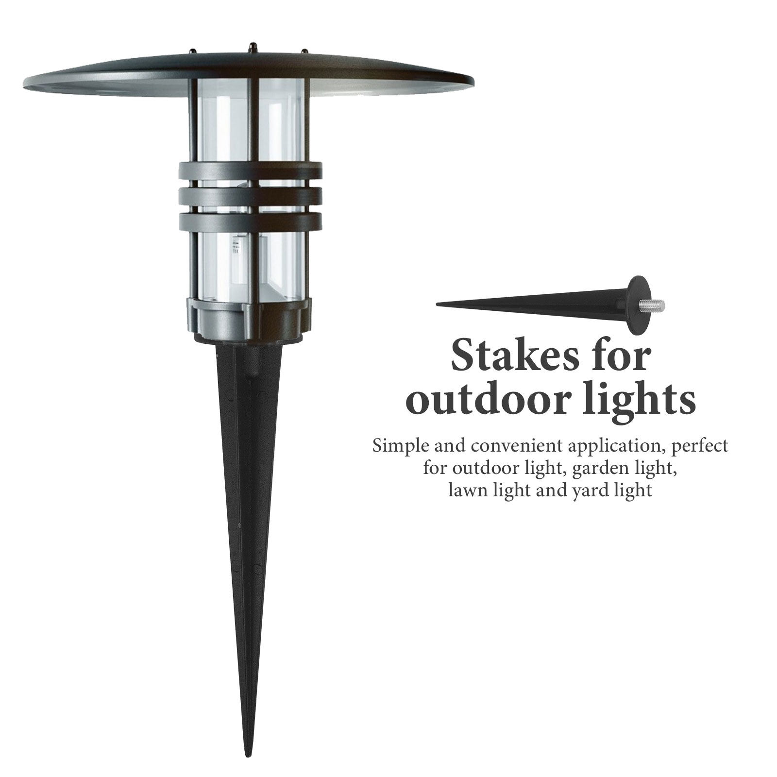 Piquets de sol en alliage d'al - Outdoor Lighting In Ground avis et prix