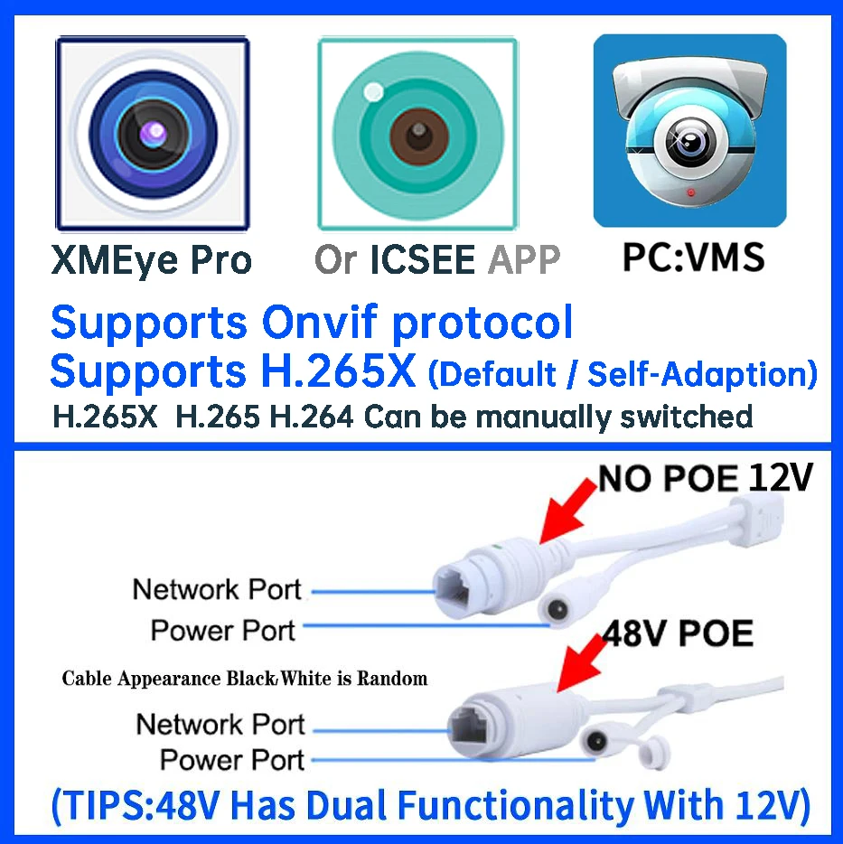 Caméra Audio IP POE AI 5MP 4MP - Outdoor Lighting Options avis et prix