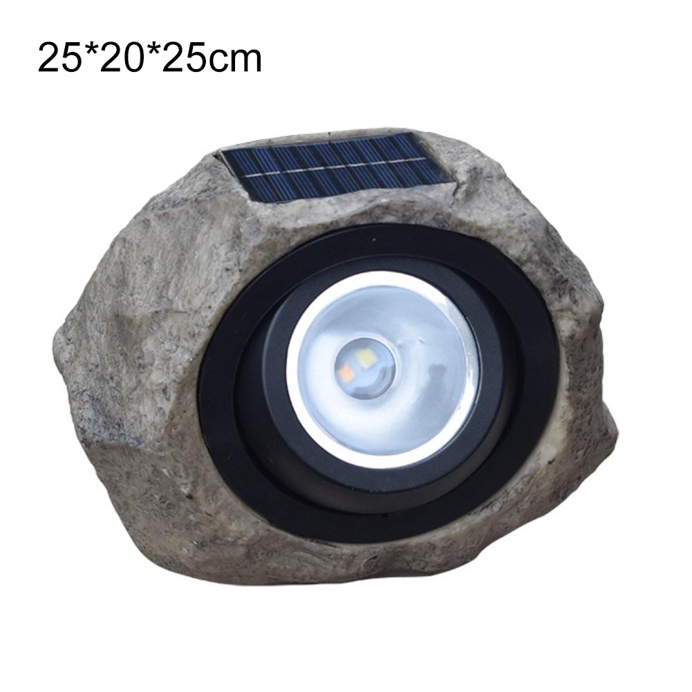 Lampe LED en pierre à énergie  - Outdoor Lighting Options avis et prix