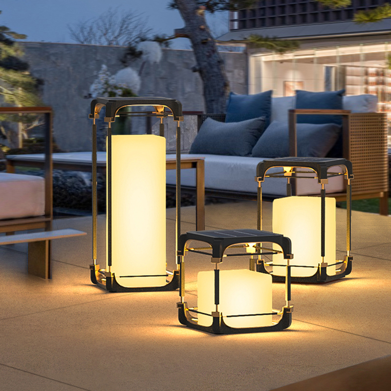 Lampadaire lumineux cour solai - Outdoor Lighting Decoration avis et prix