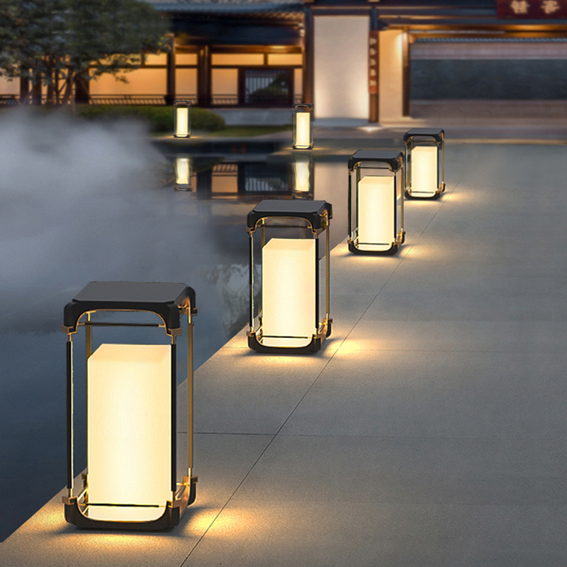 Lampadaire lumineux cour solai - Outdoor Lighting Decoration avis et prix