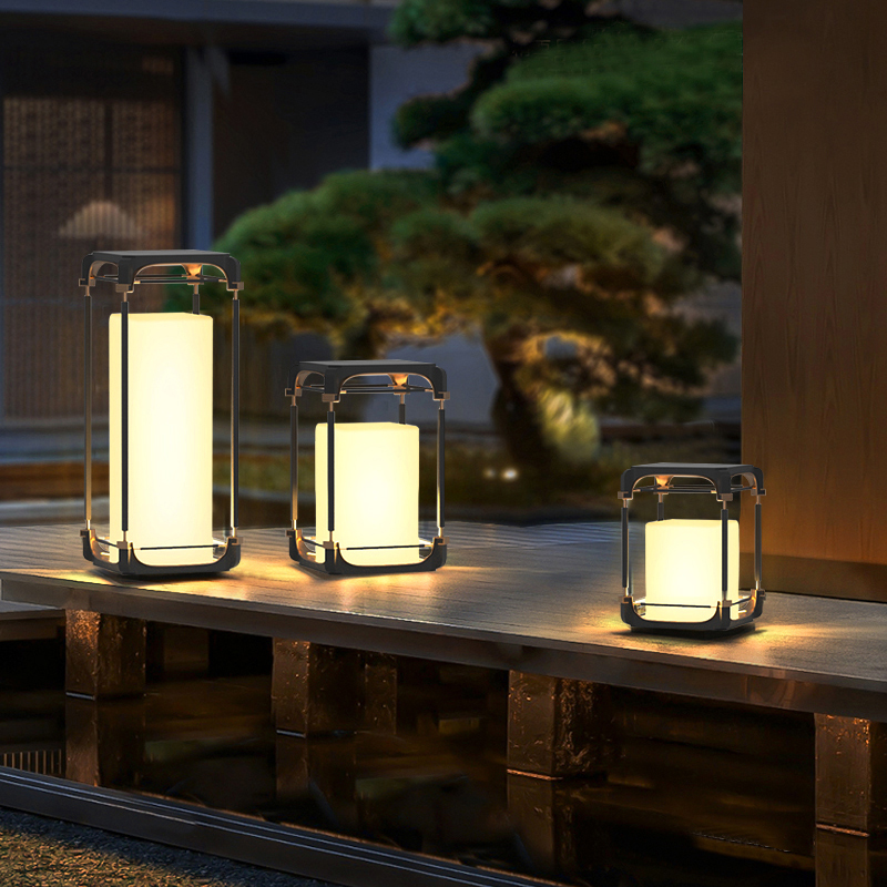 Lampadaire lumineux cour solai - Outdoor Lighting Decoration avis et prix