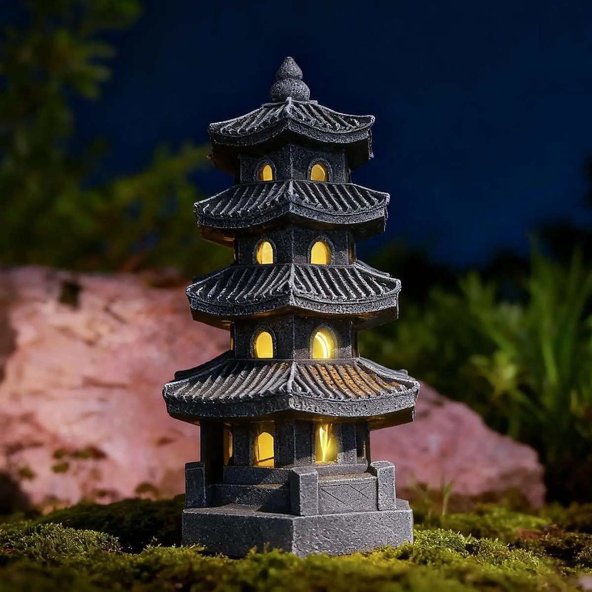 Lampes solaires de jardin, lan - Outdoor Lighting Japanese avis et prix