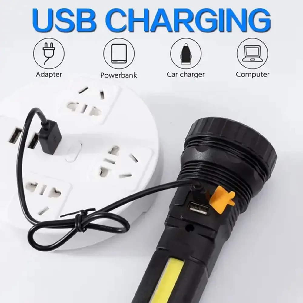Lampe torche solaire LED multi - Outdoor Lighting Guide avis et prix