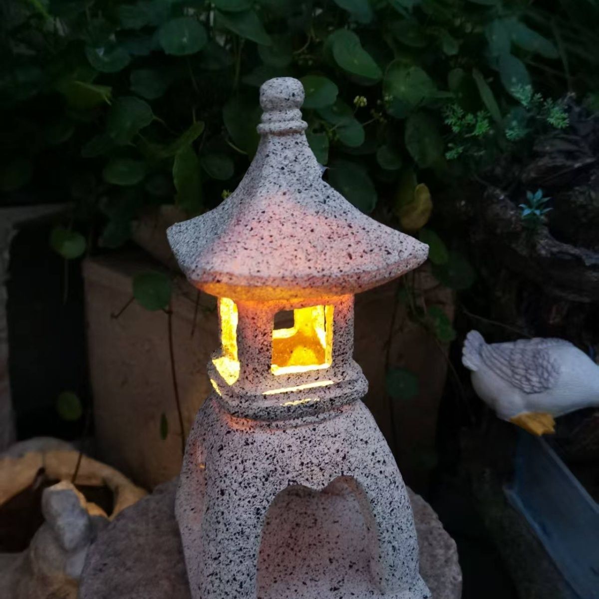 Lanterne solaire Pagode décora - Outdoor Lighting Japanese avis et prix